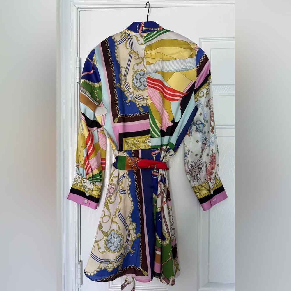 Zara Multicolor Graphic Mini Dress - Picture 5 of 5